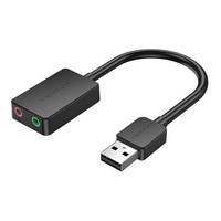 Звуковая карта внешняя Vention, 2.0, ...