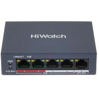 Коммутатор HiWatch DS-S504P(B), кол-в...