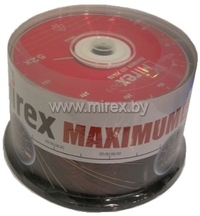 Диск CD-R 700Mb 52x Mirex, Maximum, C...