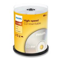 Диск Philips CD-RW, 700Mb, 12x, Cake ...