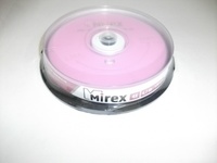 Диск DVD+RW 4.7Gb 4x Mirex, Cake Box ...