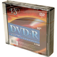 Диск VS DVD-R, 4.7Gb, 16x, Slim Case,...
