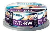 Диск Philips DVD-RW, 4.7Gb, 4x, Cake ...