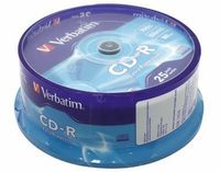 Диск Verbatim CD-R, 700Mb, 52x, на шп...