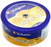 Диск Verbatim DVD-R, 4.7Gb, 16x, Wago...