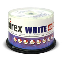 Диск CD-R 700Mb 48x Mirex, White, Cak...