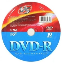 Диск VS DVD-R, 4.7Gb, 16x, Shrink, 10...