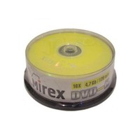 Диск DVD-R 4.7GB 16x Mirex Shrink (50...