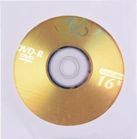 Диск VS DVD-R, 4.7Gb, 16x, конверт, 5...