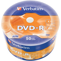 Диск Verbatim DVD-R, 4.7Gb, 16x, терм...
