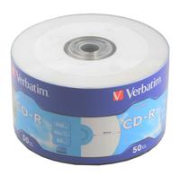 Диск Verbatim CD-R, 700Mb, 52x, 50 шт...