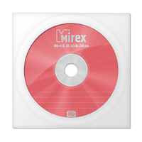 Диск Mirex DVD+R, 8.5Gb, 8x, конверт,...