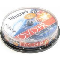 Диск Philips DVD-R, 4.7Gb, 16x, Cake ...