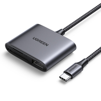 Картридер внешний UGREEN CM387, SD/TF...
