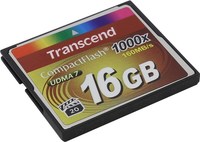 Карта памяти 16Gb CompactFlash Transc...