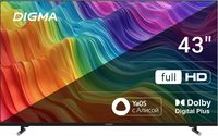 Телевизор 43" Digma DM-LED43SBB33, 19...