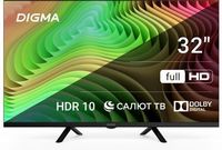 Телевизор 32" Digma DM-LED32SBB36, 19...