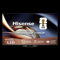 Телевизор 55" Hisense 55U8Q, 3840x216...