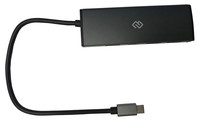 Концентратор Digma HUB-3U3.0С-UC-G, 3...