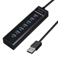 Концентратор KS-is KS-568, 7xUSB 2.0,...
