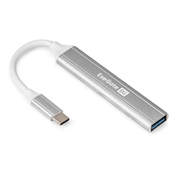 Концентратор Exegate DUB-3213C, 3xUSB...