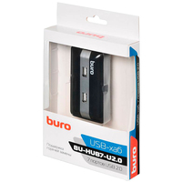 Концентратор BURO BU-HUB7-U2.0, 7xUSB...