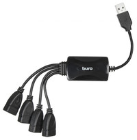 Концентратор BURO BU-HUB4-0.3-U2.0-Sp...