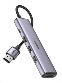 Концентратор UGREEN CM473, 3xUSB 3.0,...