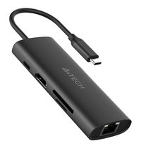 Концентратор A4Tech DST-80C, 1xUSB 2....