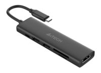 Концентратор A4Tech DST-60C, 2xUSB 3....