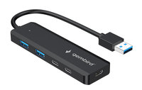 Концентратор Gembird UHB-C415, 2xUSB ...