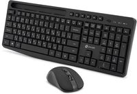 Клавиатура + мышь Oklick S275W, беспр...