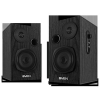Акустика 2.0 SVEN SPS-585, 20 Вт, чер...