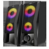 Акустика 2.0 SVEN 445, 6W, подсветка,...