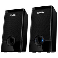 Акустика 2.0 SVEN 318, 5 Вт, черный