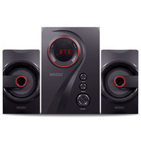 Акустика 2.1 Ginzzu GM-406, 2x10W+20W...