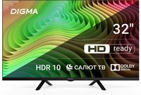 Телевизор 32" Digma DM-LED32SBB34, 13...