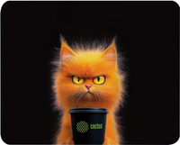 Коврик для мыши Cactus Red Cat, игров...