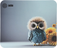 Коврик для мыши Cactus Owl gray, игро...