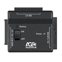 Переходник AgeStar FUBCP2, 1x2.5"/ 3....