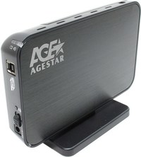 Внешний бокс AgeStar 1x 3.5" USB 3.0,...