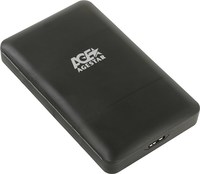 Внешний бокс AgeStar 1x USB 3.0, черн...