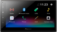 Автомагнитола Pioneer, 2 DIN, 4x4x50В...