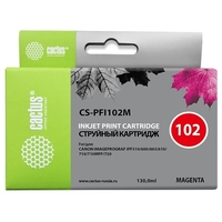 Картридж струйный Cactus CS-PFI102M (...