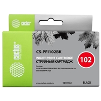 Картридж струйный Cactus CS-PFI102BK ...