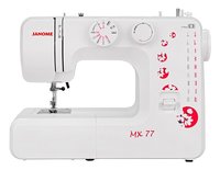 Швейная машина Janome MX 77, белый/ри...