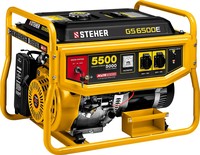 Электрогенератор STEHER GS-6500Е, одн...