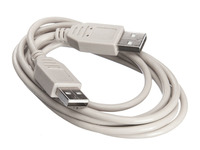 Кабель USB(Am)-USB(Am), 1.5 м, серый,...