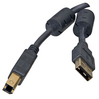 Кабель USB(Am)-USB(Bm), ферритовый фи...