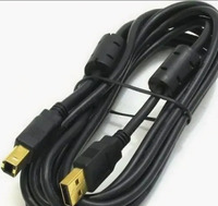 Кабель USB(Am)-USB(Bm), ферритовый фи...